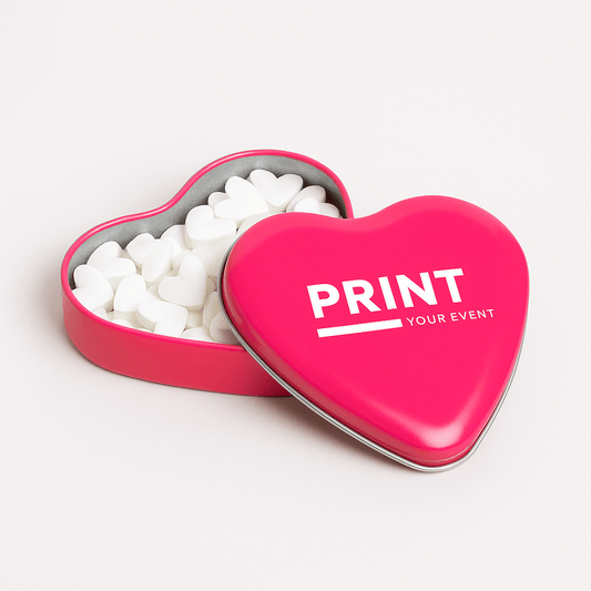 Hartenblikjes vanaf 125 stuks - De Printgroep - Jouw partner in print!