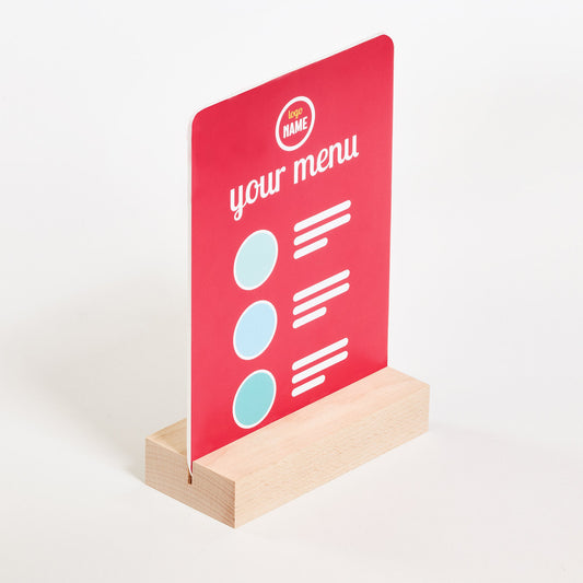 Houten kaarthouders - De Printgroep - Jouw partner in print!