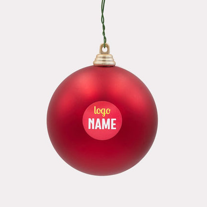 Kerstballen bedrukt vanaf 5 stuks - De Printgroep - Jouw partner in print!
