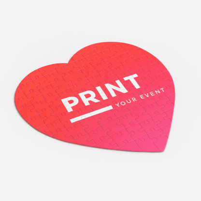 Legpuzzels hartvormig - De Printgroep - Jouw partner in print!