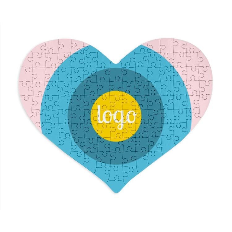 Legpuzzels hartvormig - De Printgroep - Jouw partner in print!