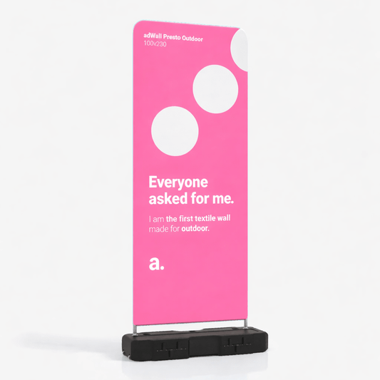 Outdoor Presentatiewand - De Printgroep - Jouw partner in print!