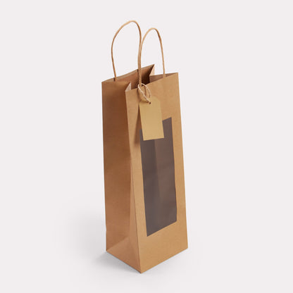 Papieren tassen luxe met venster vanaf 100 stuks - De Printgroep - Jouw partner in print!