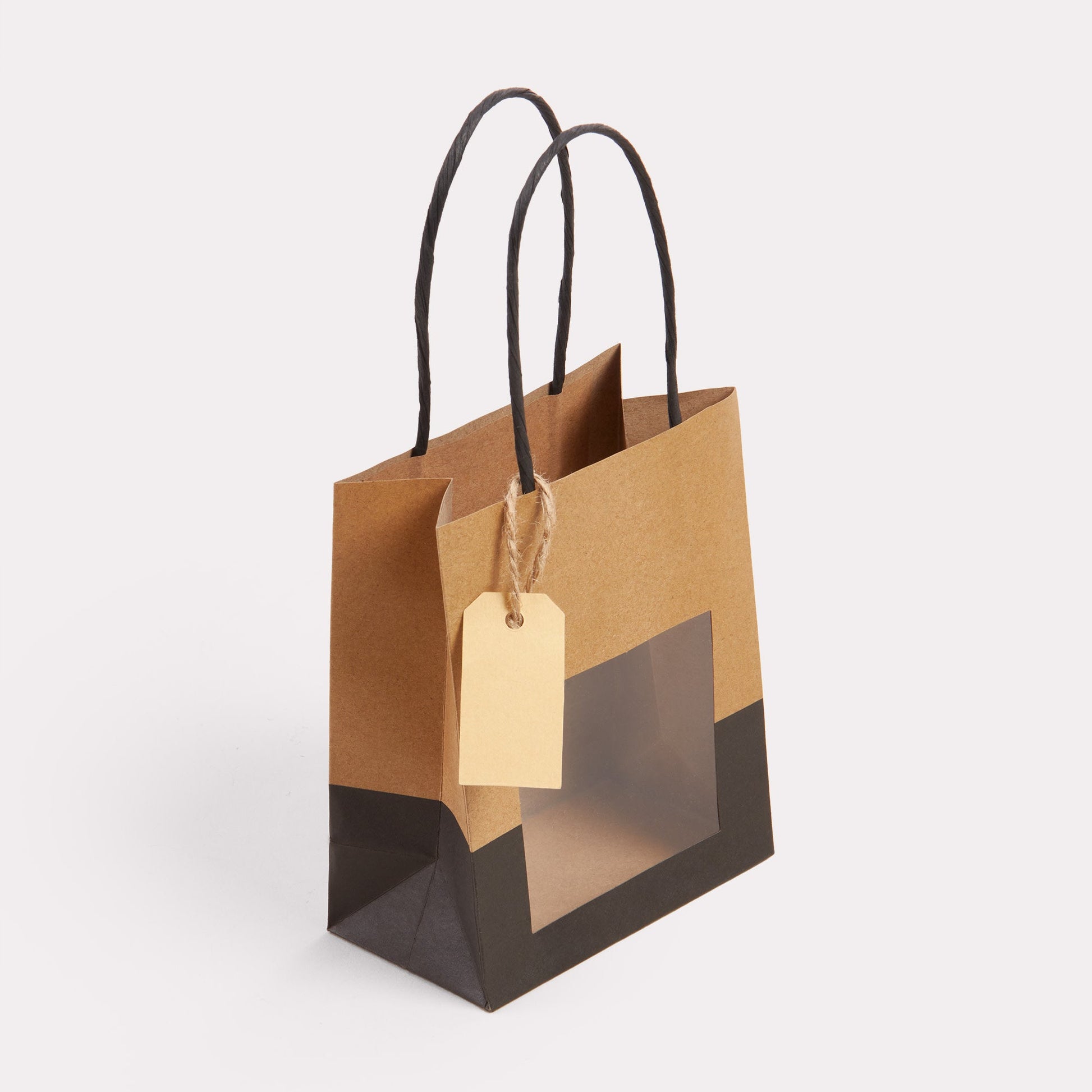 Papieren tassen luxe met venster vanaf 100 stuks - De Printgroep - Jouw partner in print!