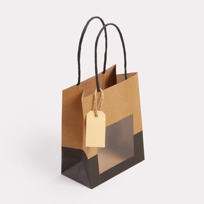 Papieren tassen luxe met venster vanaf 100 stuks - De Printgroep - Jouw partner in print!