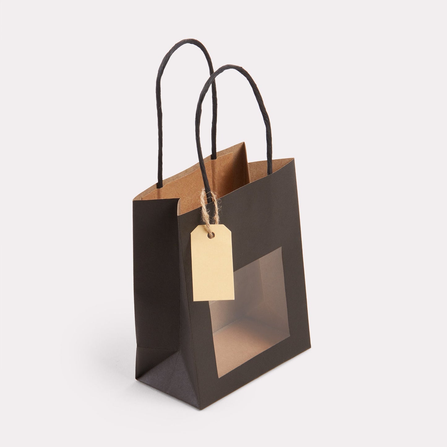 Papieren tassen luxe met venster vanaf 100 stuks - De Printgroep - Jouw partner in print!