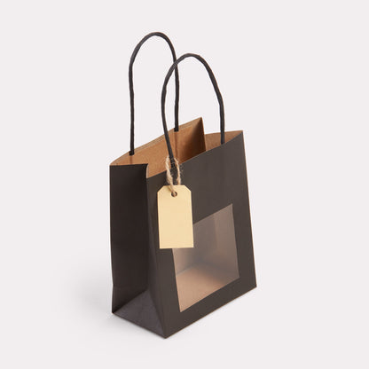 Papieren tassen luxe met venster vanaf 100 stuks - De Printgroep - Jouw partner in print!