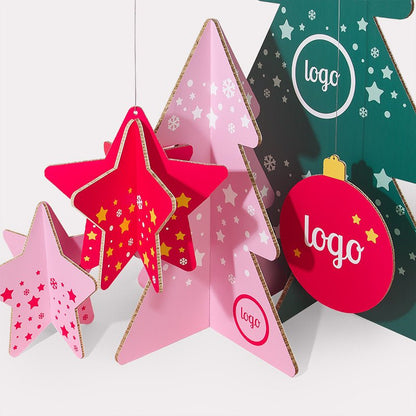 Re-board kerstdecoratie - De Printgroep - Jouw partner in print!