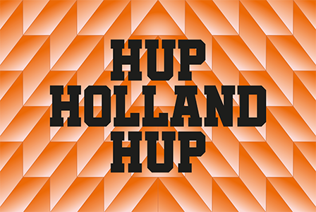 Oranje drukwerk
