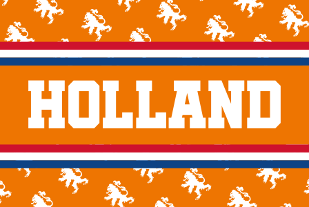 Oranje drukwerk