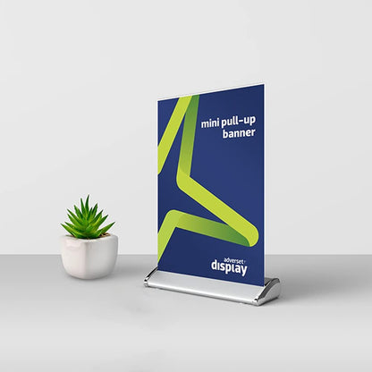 Roll-up banners mini - De Printgroep - Jouw partner in print!