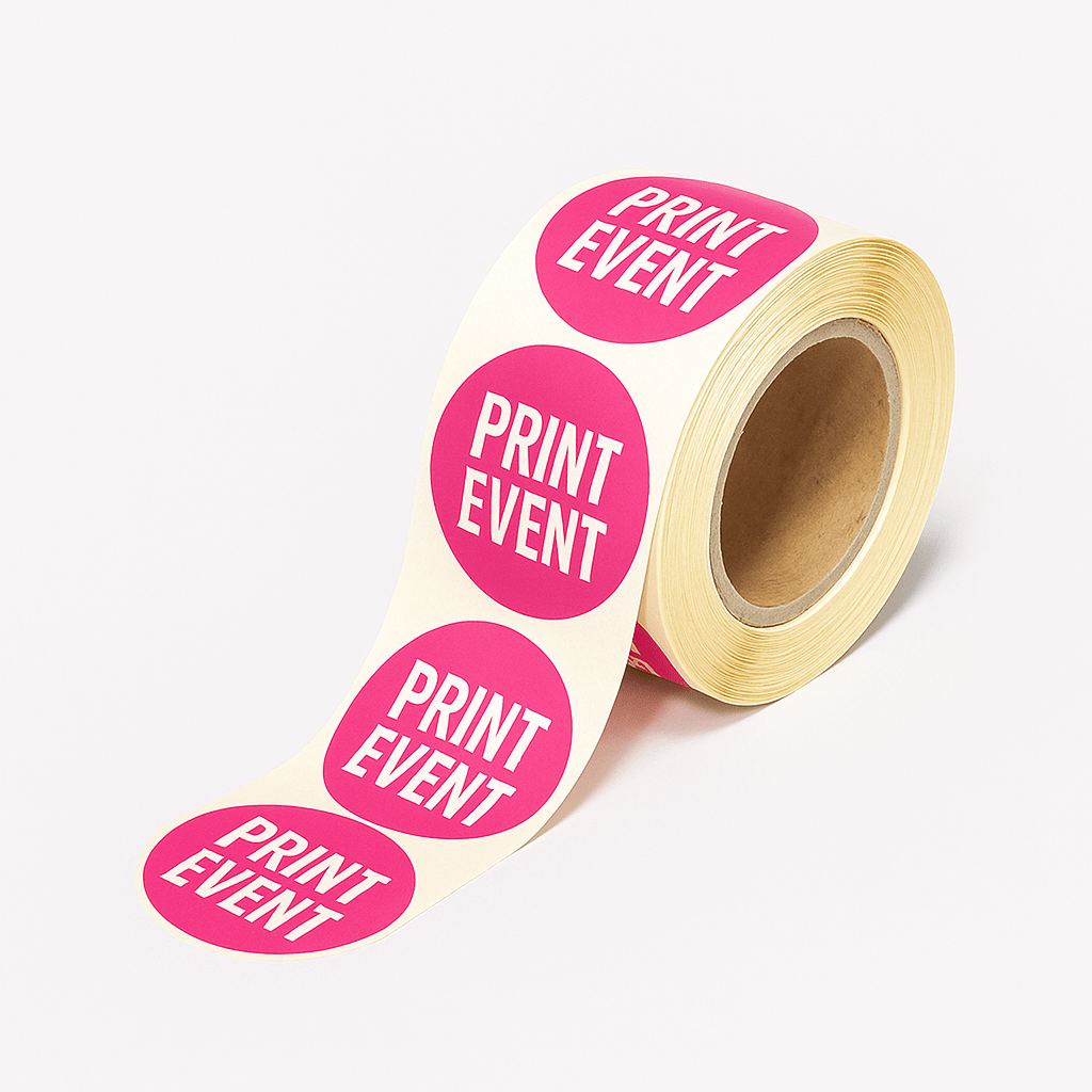 Stickers op rol vanaf 100 stuks - De Printgroep - Jouw partner in print!