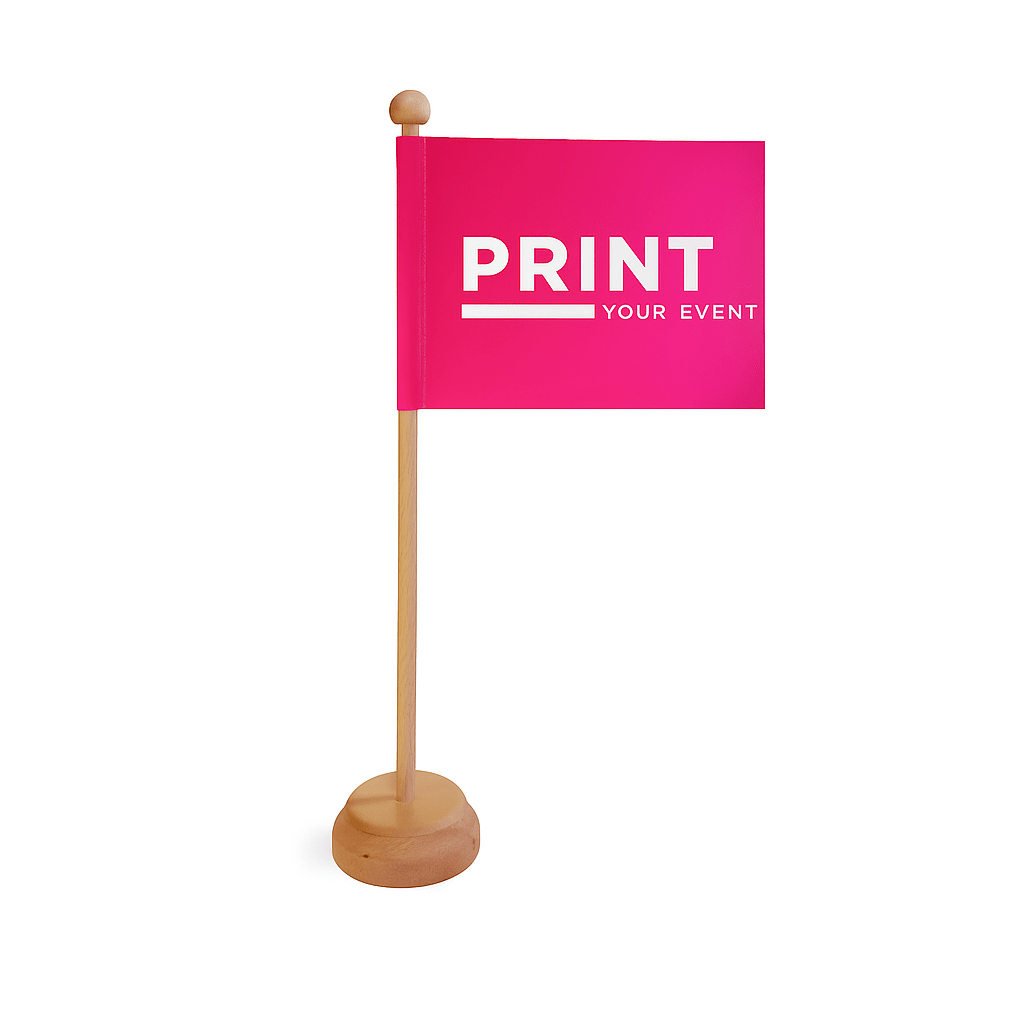 Tafelvlaggen vanaf 5 stuks - De Printgroep - Jouw partner in print!