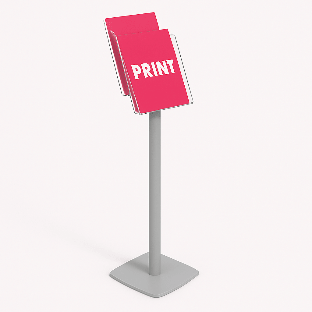 Triple basic folder displays - De Printgroep - Jouw partner in print!