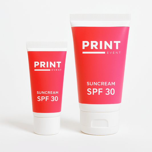 Zonnebrandcréme vanaf 50 stuks - De Printgroep - Jouw partner in print!